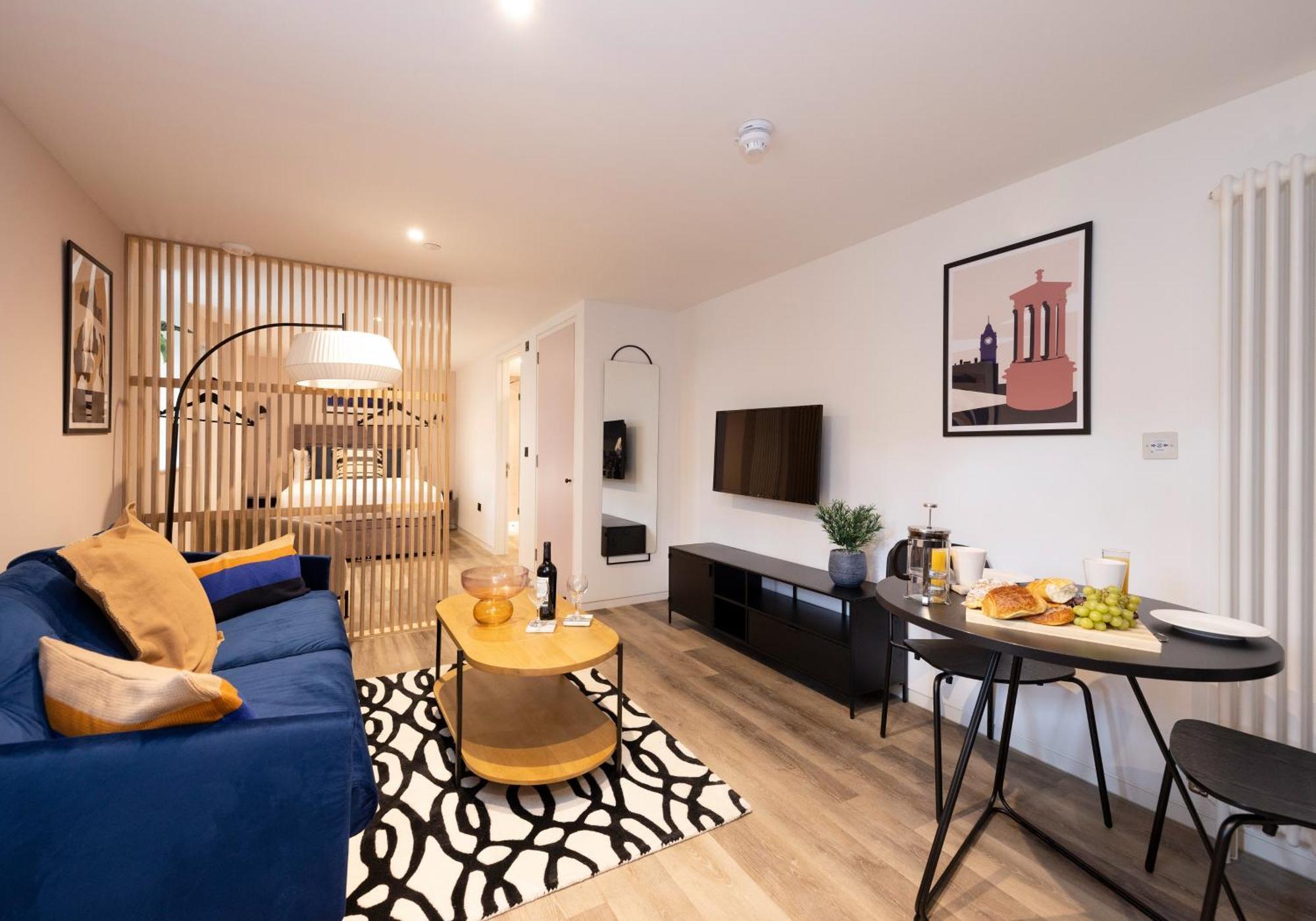 Charming Studios Near Holyrood Park & Calton Hill Edinburg Rum bild