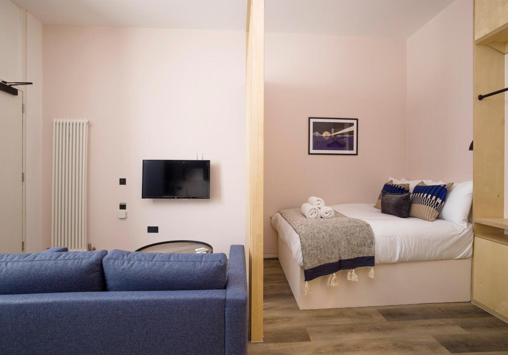 Charming Studios Near Holyrood Park & Calton Hill Edinburg Rum bild